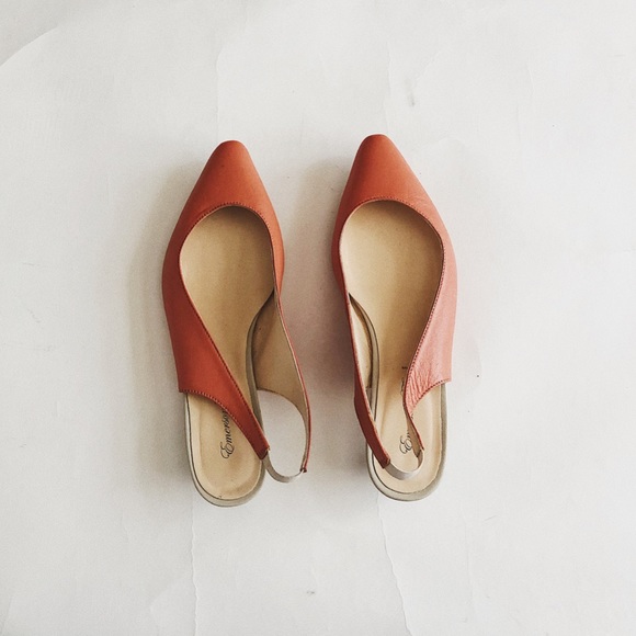 Emerson Fry Shoes - Emerson Fry | Slingback Kitten Heels